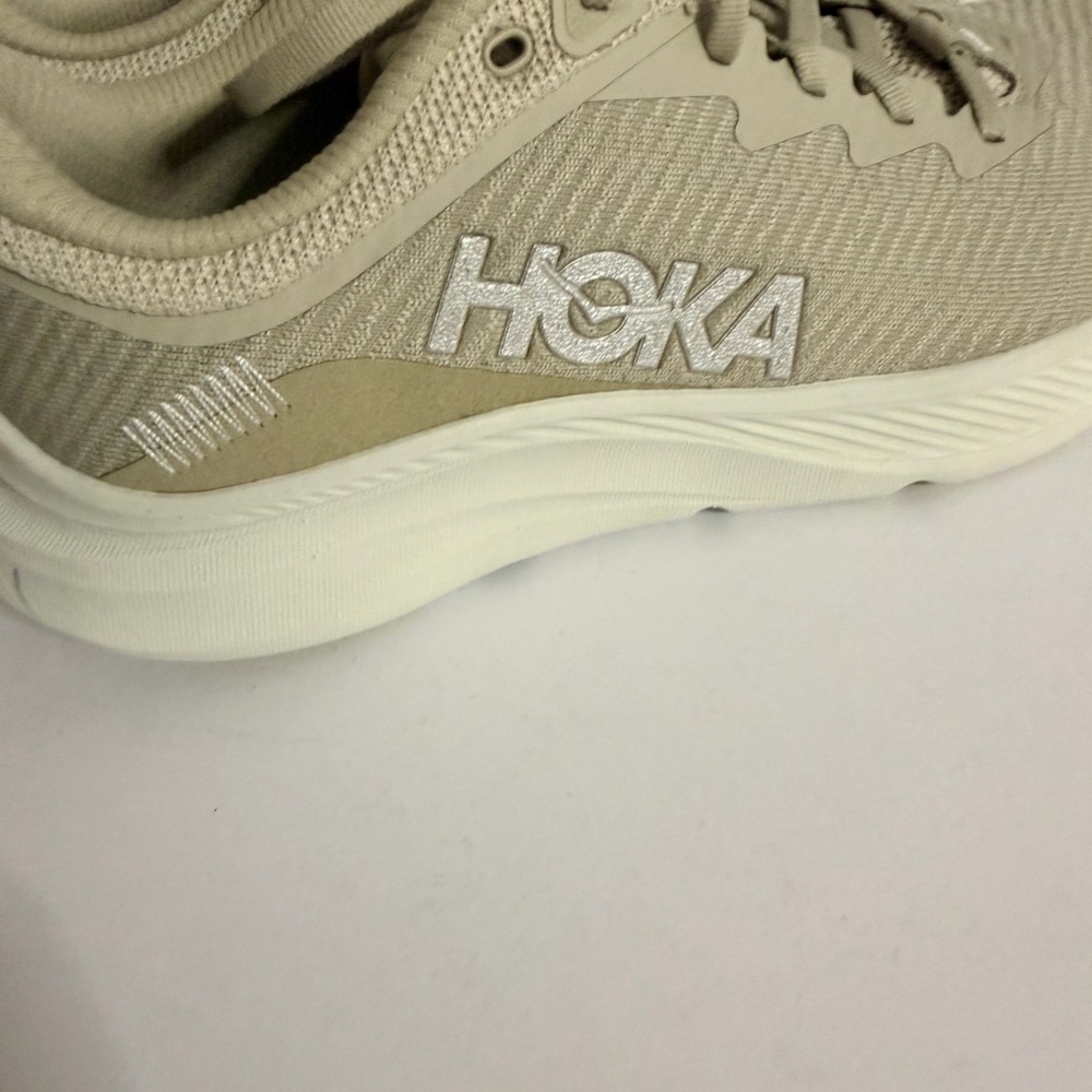 Hoka M Solimar Mens Size 9 D 1123074 ORF Shoes Sneakers Authentic Oyster - Picture 4 of 11
